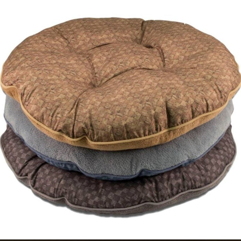 Pet Cozy Round Reversible Pet Bed Pet Supplies