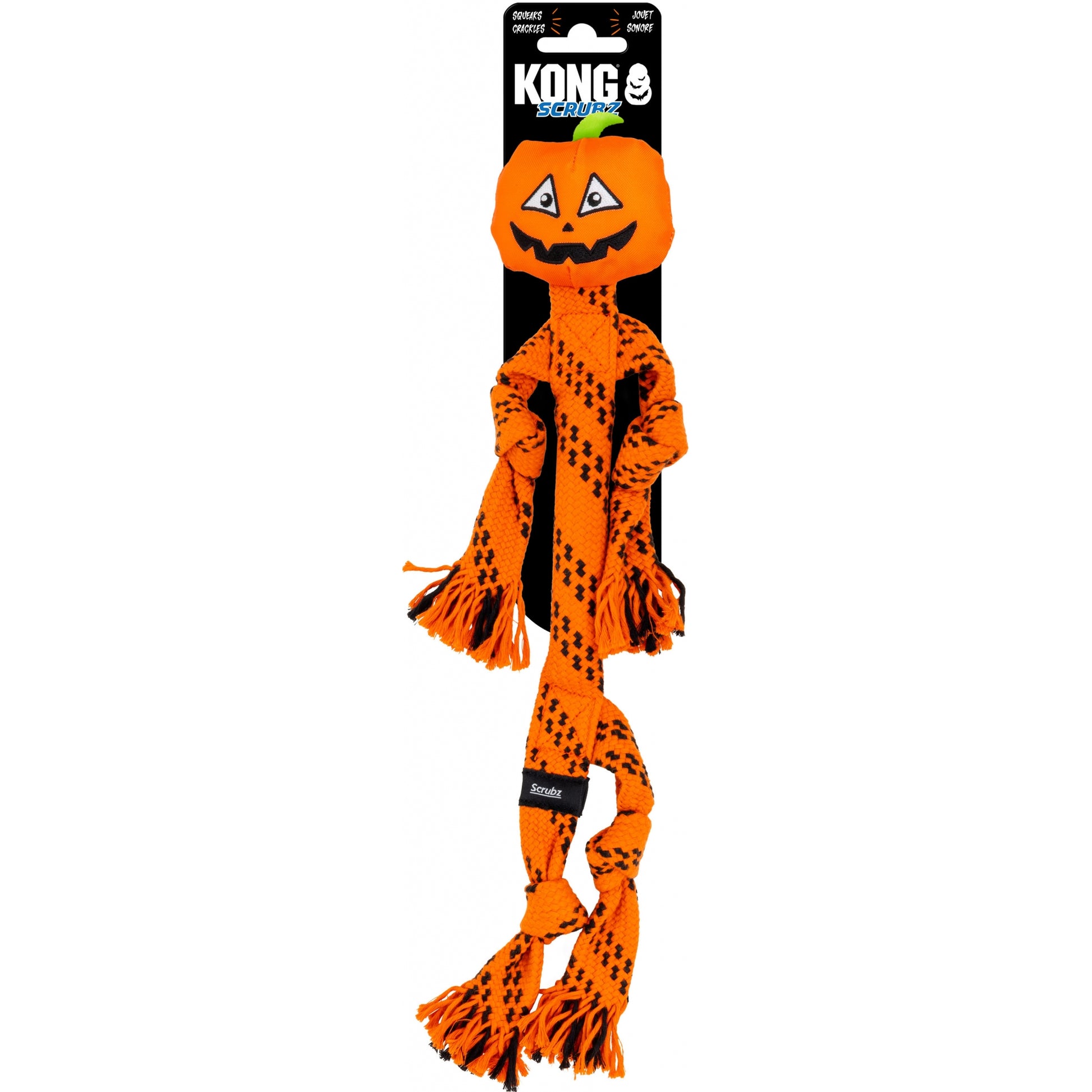 Kong Halloween Scrubz Jack-O-Lantern