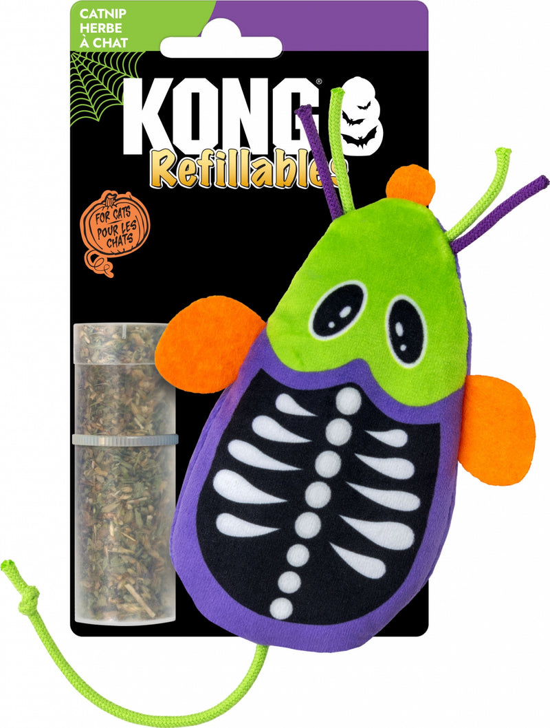 Kong Halloween Refillables Skeleton Mouse Cat Toy