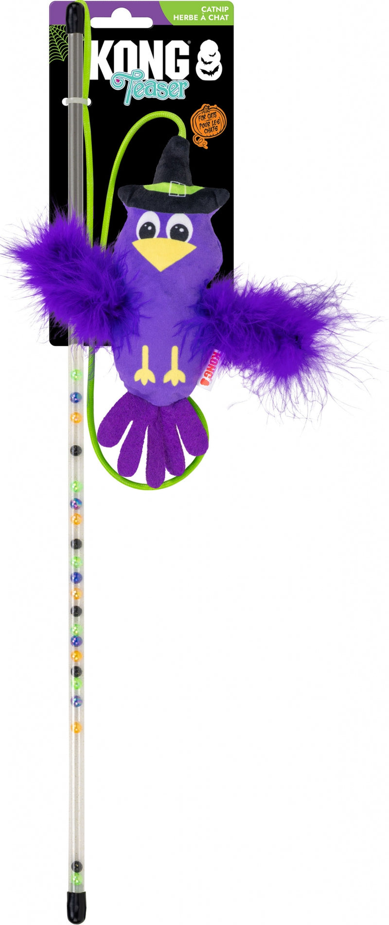Kong Halloween Teaser Crow Cat Toy