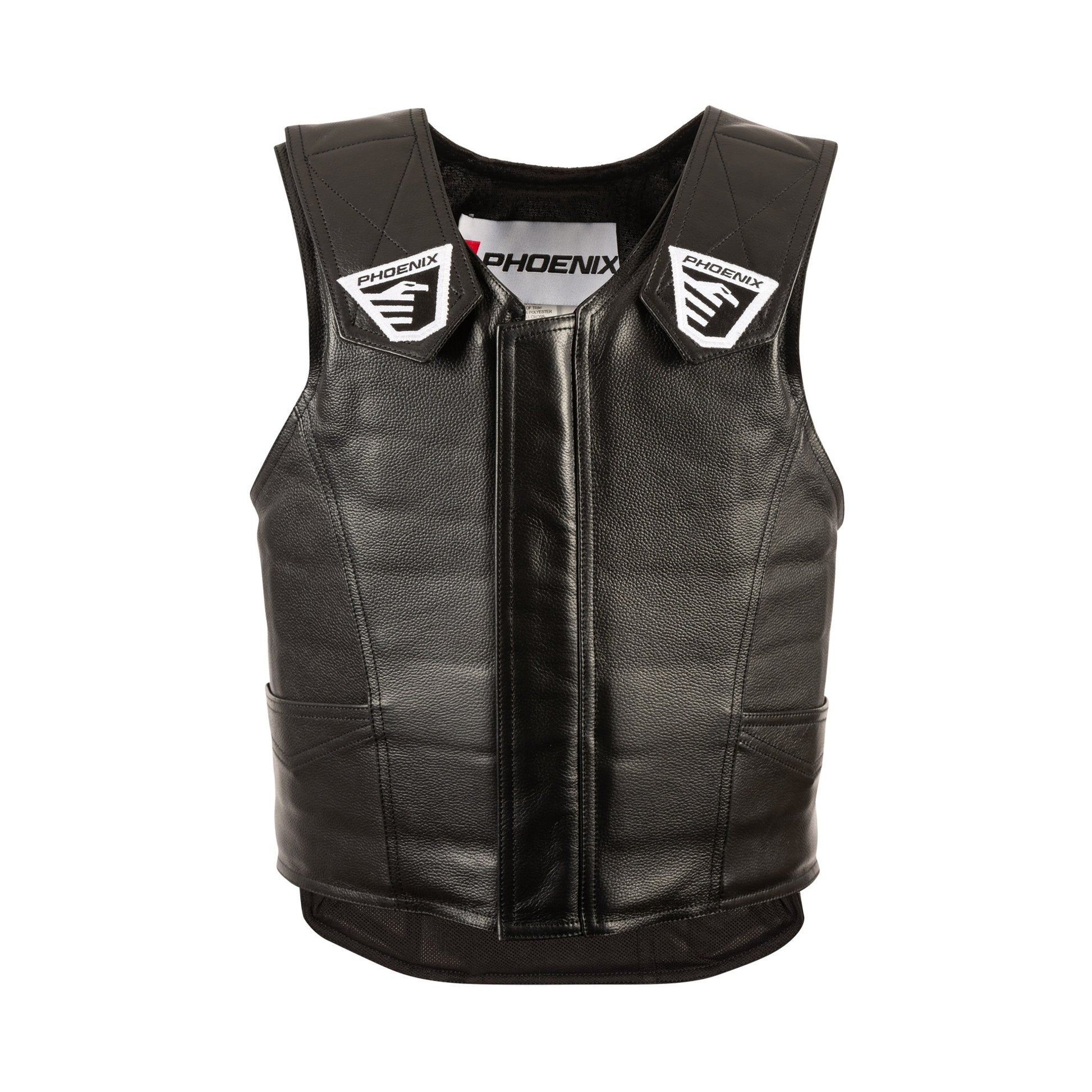 Phoenix Pro-Max Leather Protective Rodeo Vest