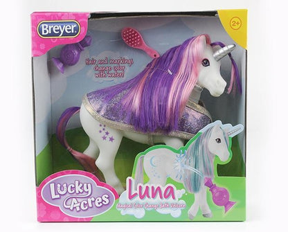 Breyer Lucky Acres Bath Time Unicorn 7233 Luna
