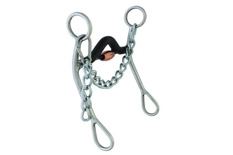 Jr Cutter Medium Port Sweet Iron Mouth Bit