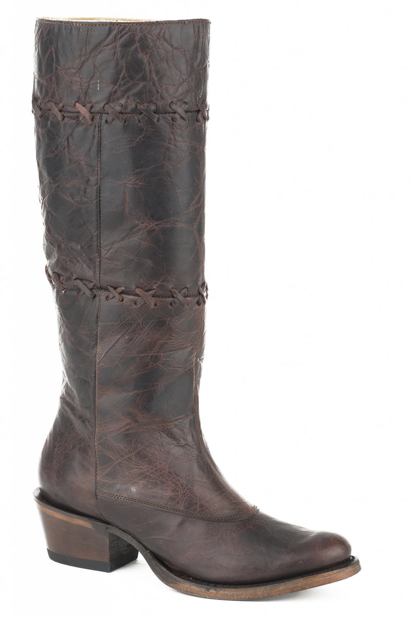 Stetson Ladies Blythe Stove Top Leather Boots