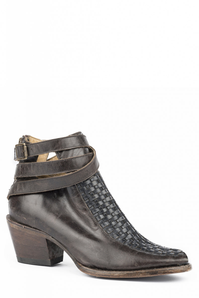 Stetson Ladies Jacey Round Toe Short Fashion Boots