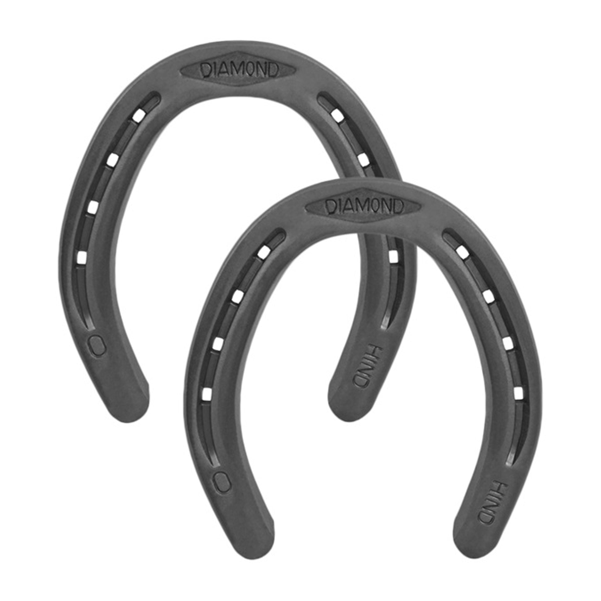 Diamond Plain Hind Horseshoes - Sold in Pairs