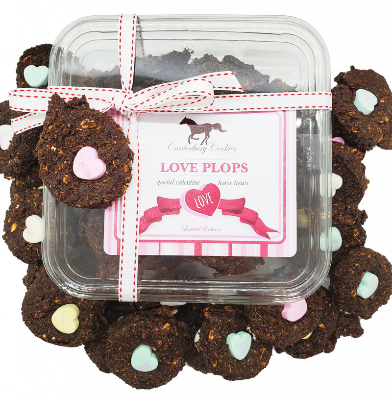 Canterbury Cookies Love Horse Treat Plops 24oz