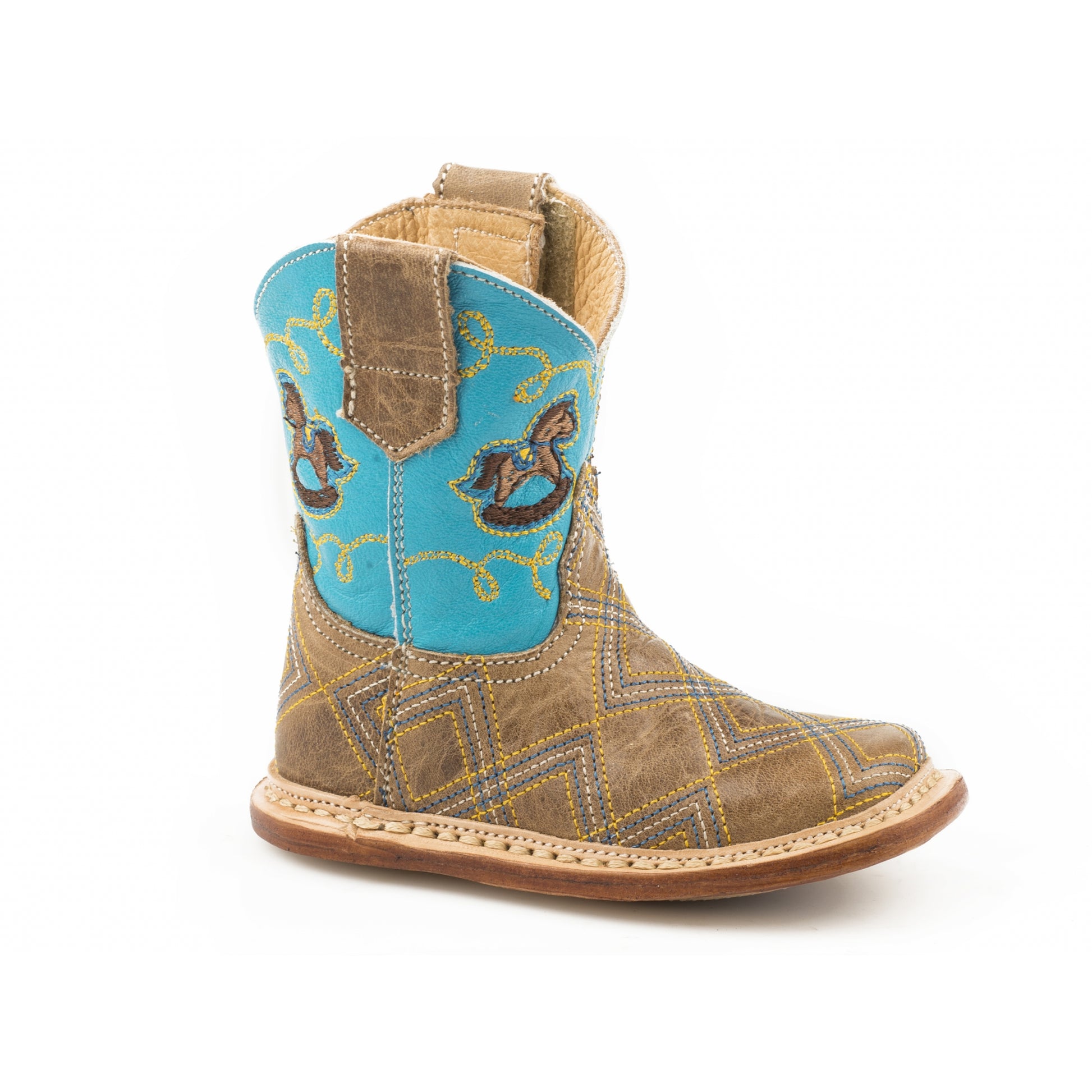 Roper Cowbabies Infant Embroidered Horse Boots