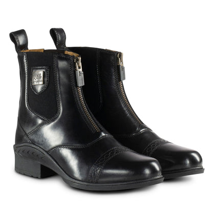B Vertigo Ladies Saturn Front-Zip Leather Paddock