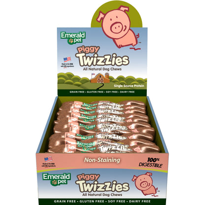Smart N Tasty Piggy Twizzies Dog Chew