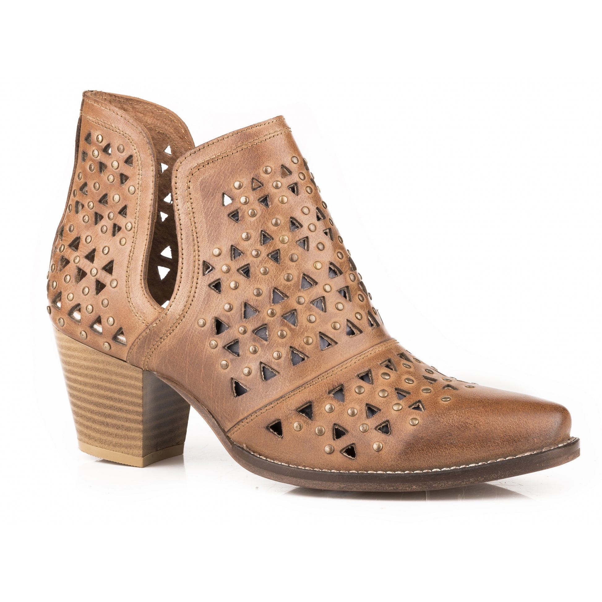 Roper Ladies Serena Leather Ankle Boots
