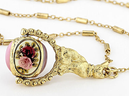 1928 Jewelry Cat Spinner Necklace
