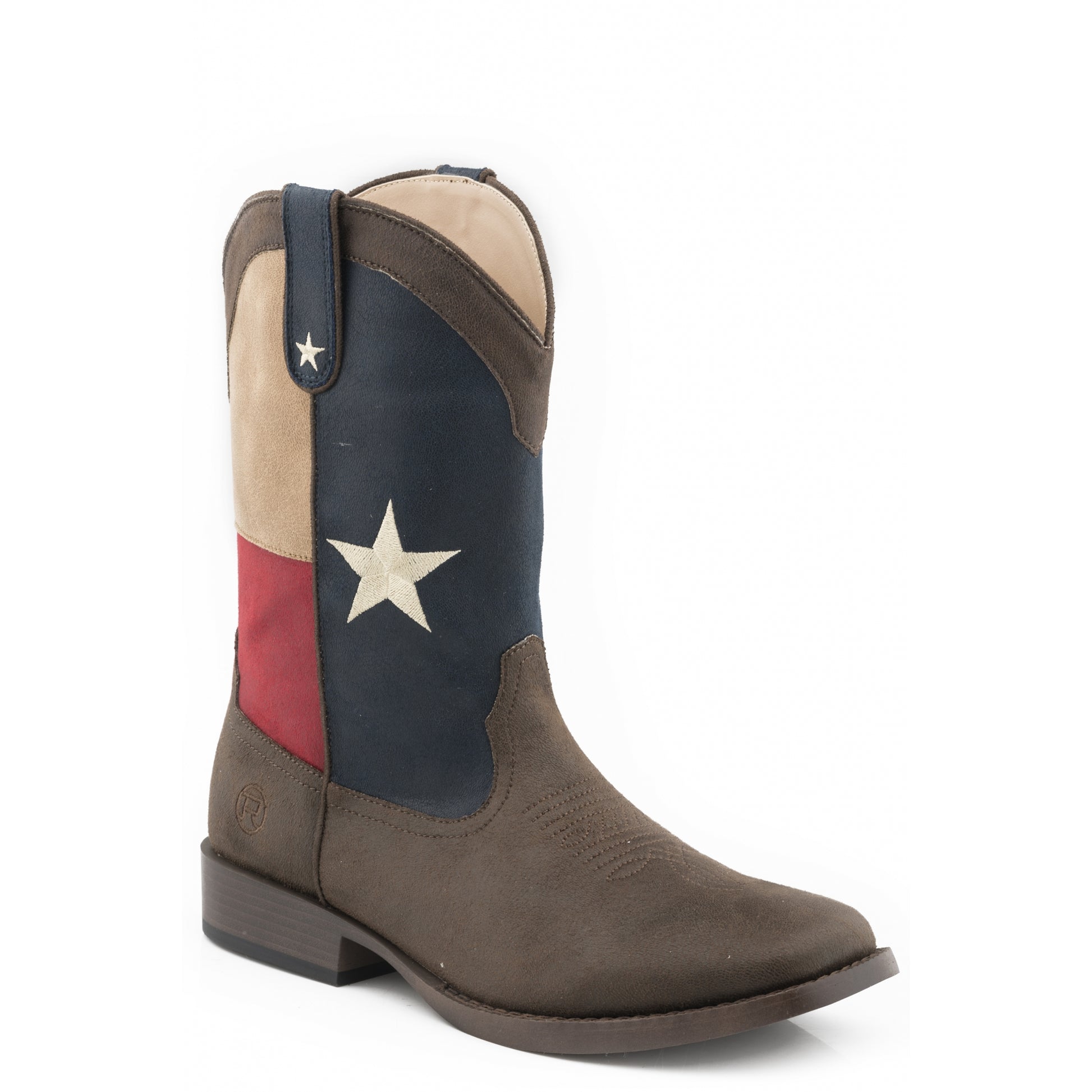 Roper Kids Texas Flag Western Boots