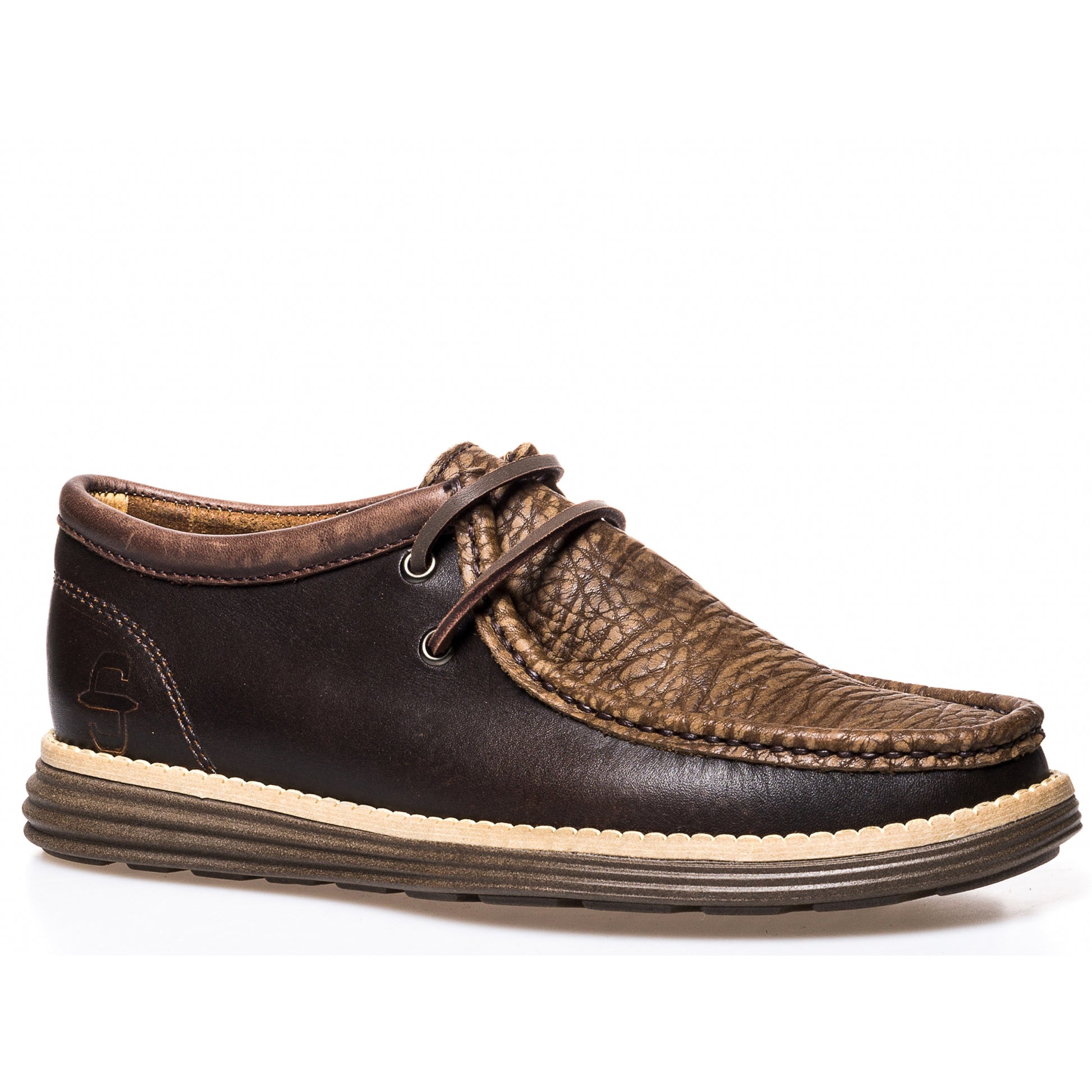 Stetson Mens Wyatt Leather Chukka Boots