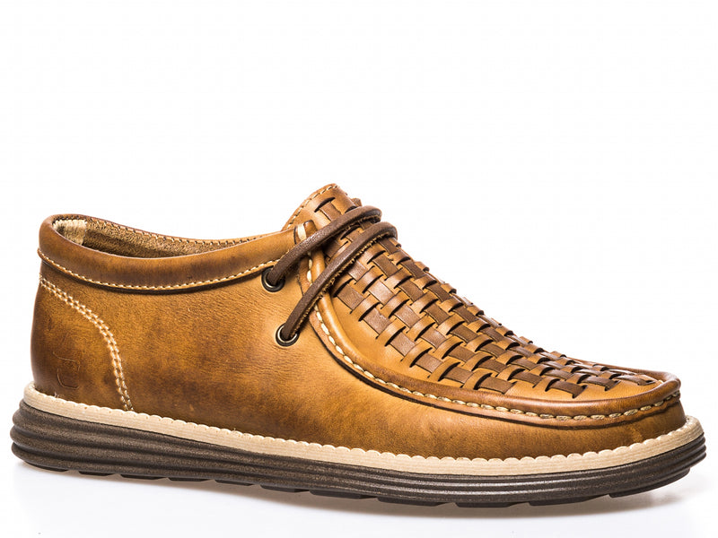 Stetson Mens Wyatt Leather Chukka Boots