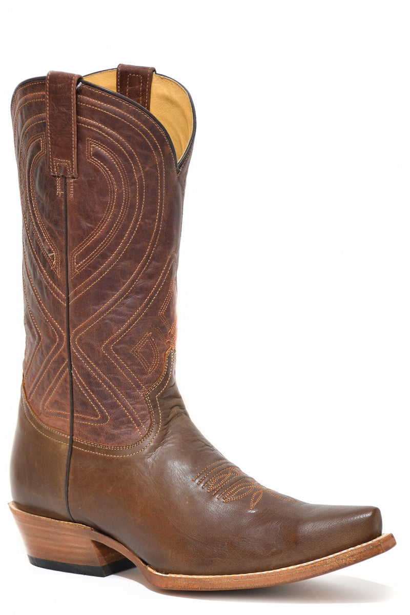 Stetson Mens Mossman Snip Toe Boots