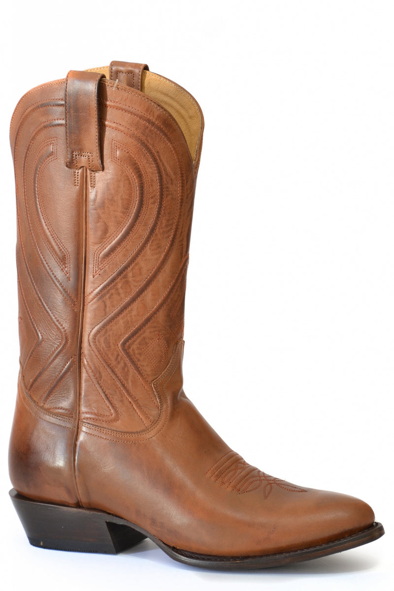 Stetson Mens Mossman R Toe Boots