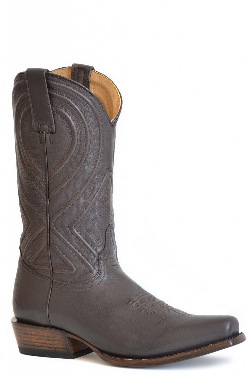 Stetson Mens Mossman Med7 Toe Boots