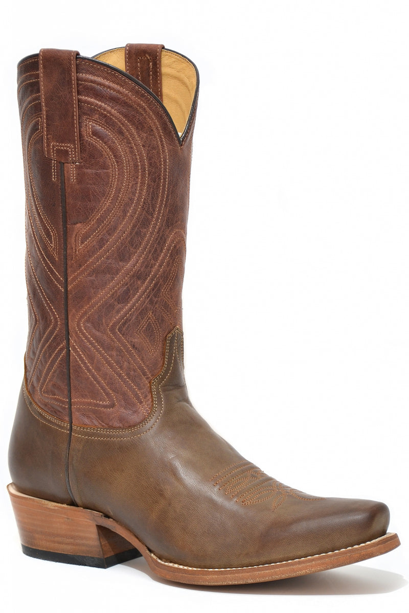 Stetson Mens Mossman Med7 Toe Boots