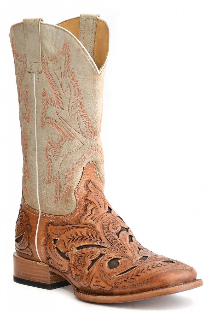 Stetson Mens Wicks Square Toe TRU-X Insole Boots