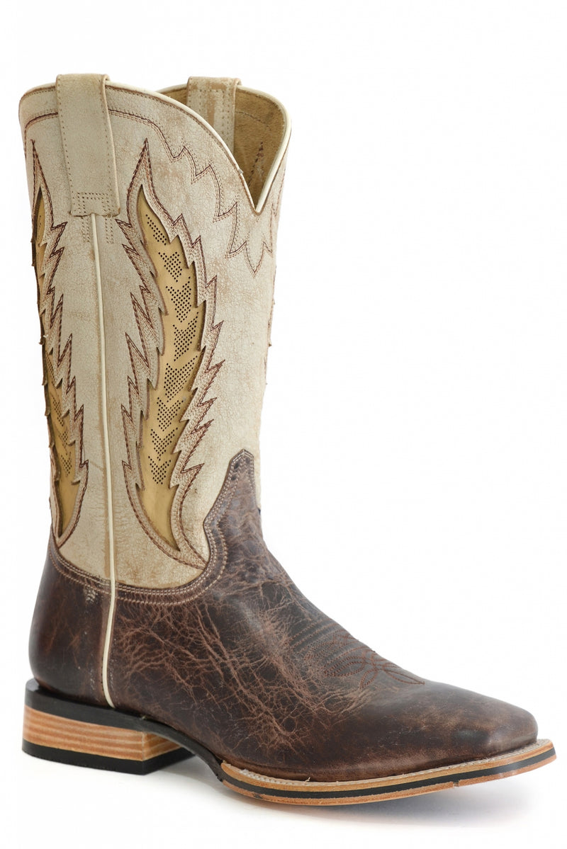 Stetson Mens Airflow Square Toe Performance Sole Boots