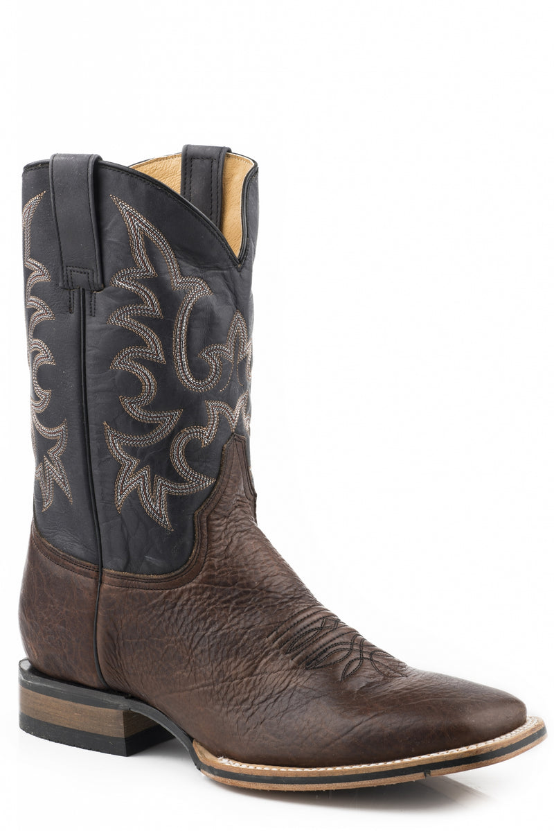Stetson Mens Obadiah Square Toe Performance Sole Boots