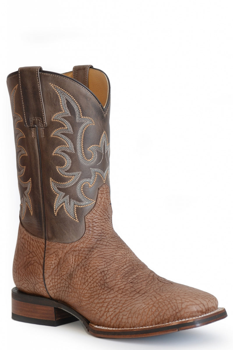 Stetson Mens Obadiah Square Toe Performance Sole Boots