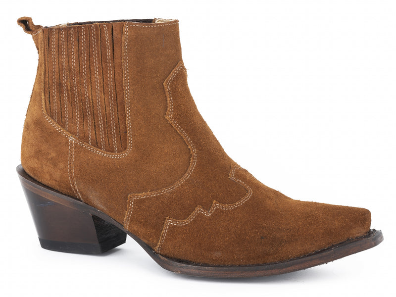 Stetson Ladies Talula Snip Toe Leather Sole Boots