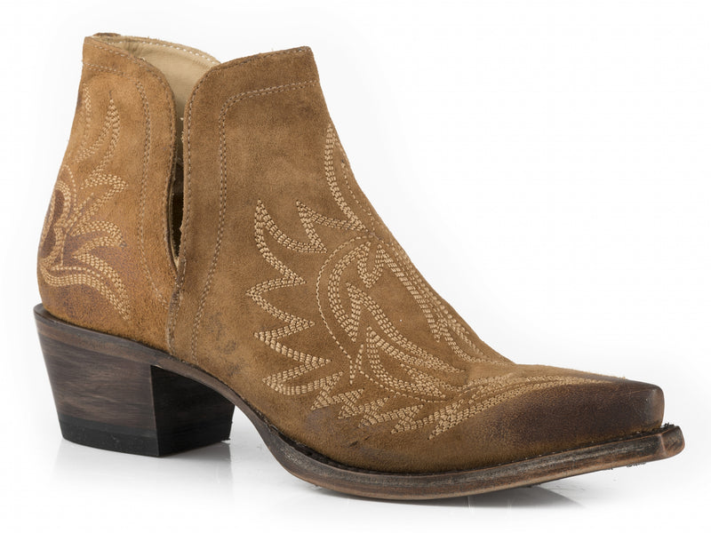 Stetson Ladies Naya Snip Toe Leather Sole Boots