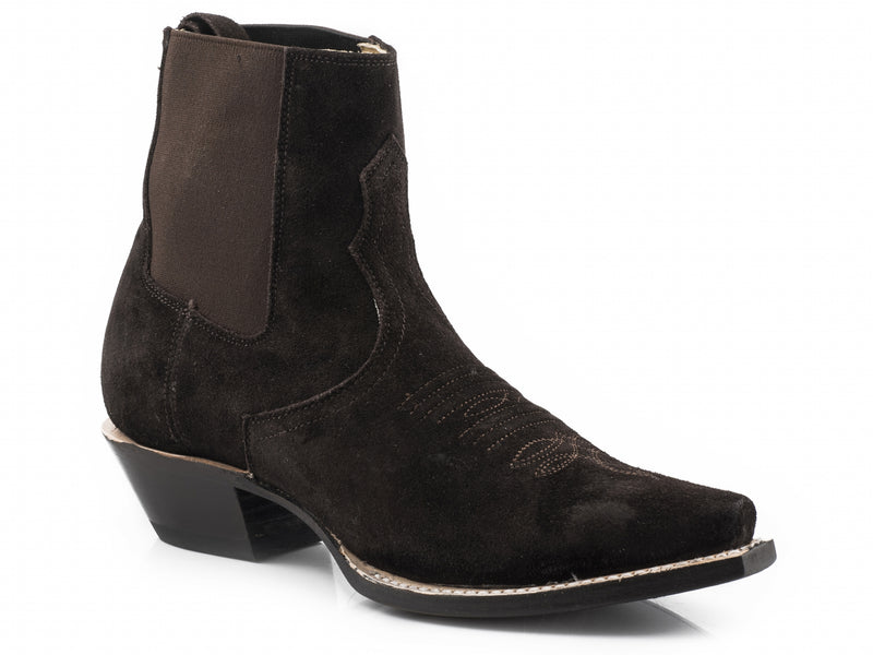 Stetson Ladies Everly Snip Toe Leather Sole Boots