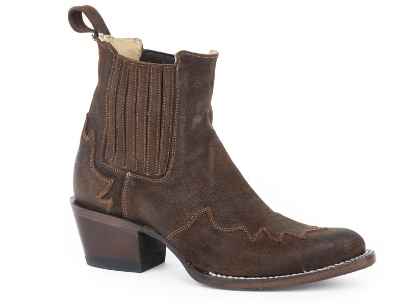 Stetson Ladies Kaia Snip Toe Leather Sole Boots