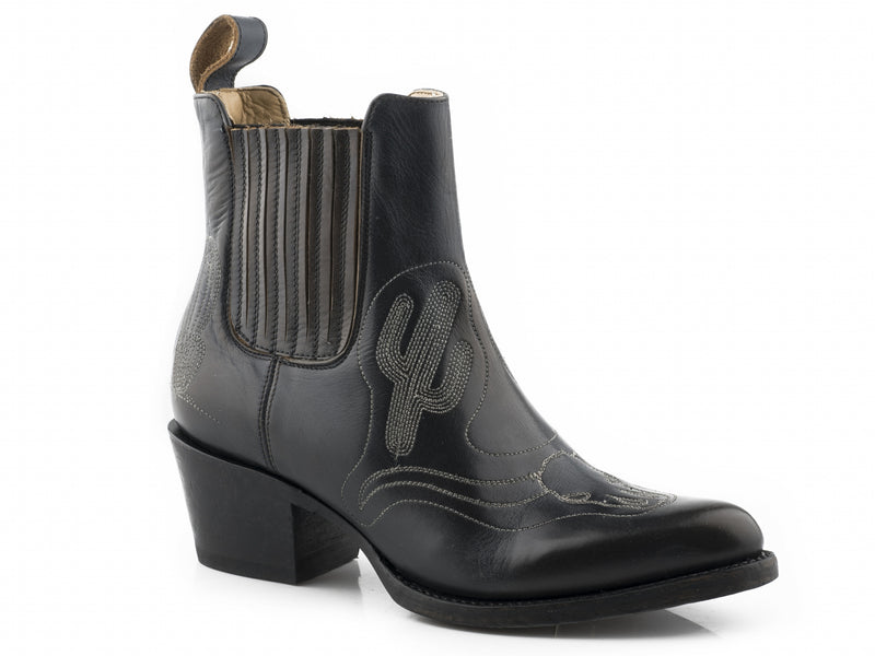 Stetson Ladies Sedona Elastic Shaft Shortie Boots