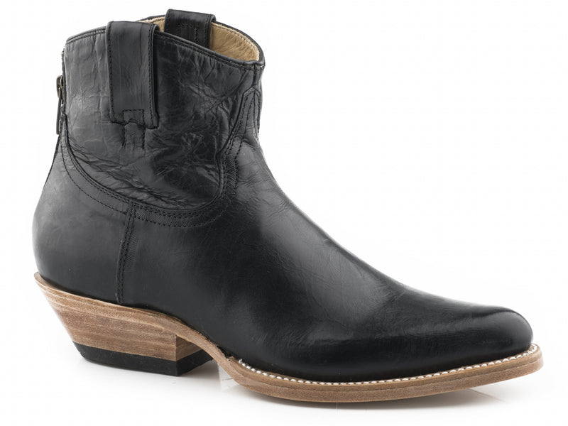 Stetson Ladies Nellie Snip Toe Leather Sole Boots