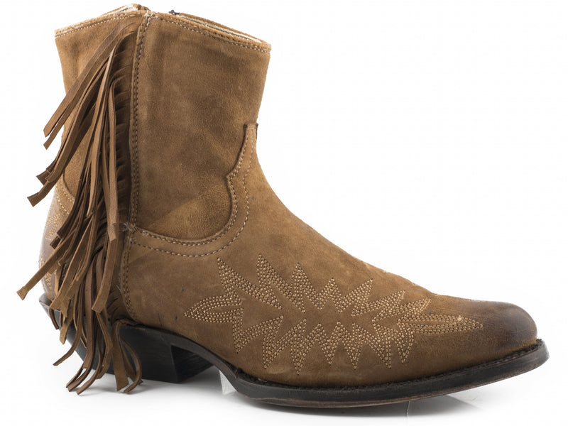 Stetson Ladies Capri Snip Toe Leather Sole Booties