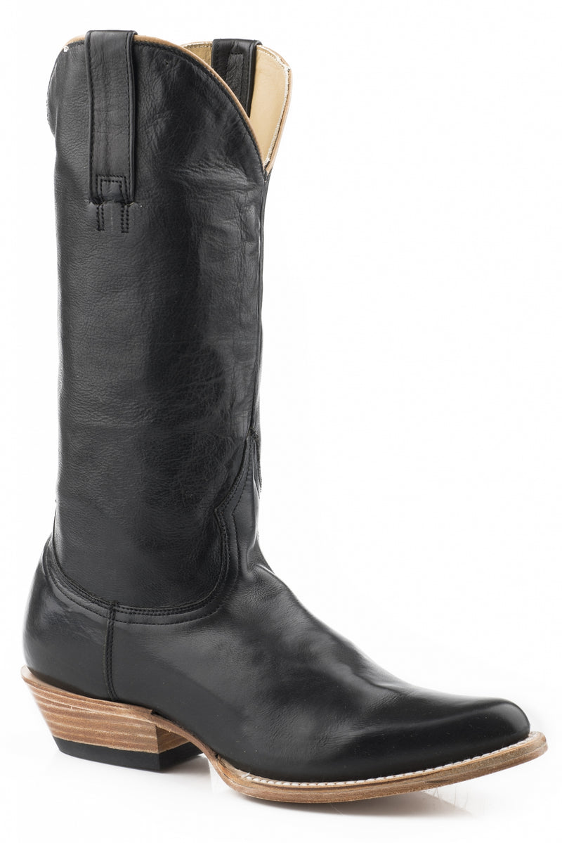 Stetson Ladies Darby Snip Toe 13" Shaft Leather Sole Boots