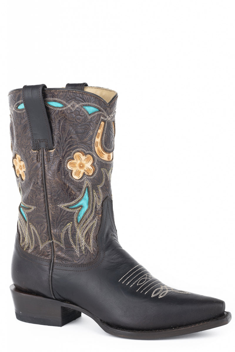 Stetson Ladies Willa 10" Shaft Snip Toe Boots