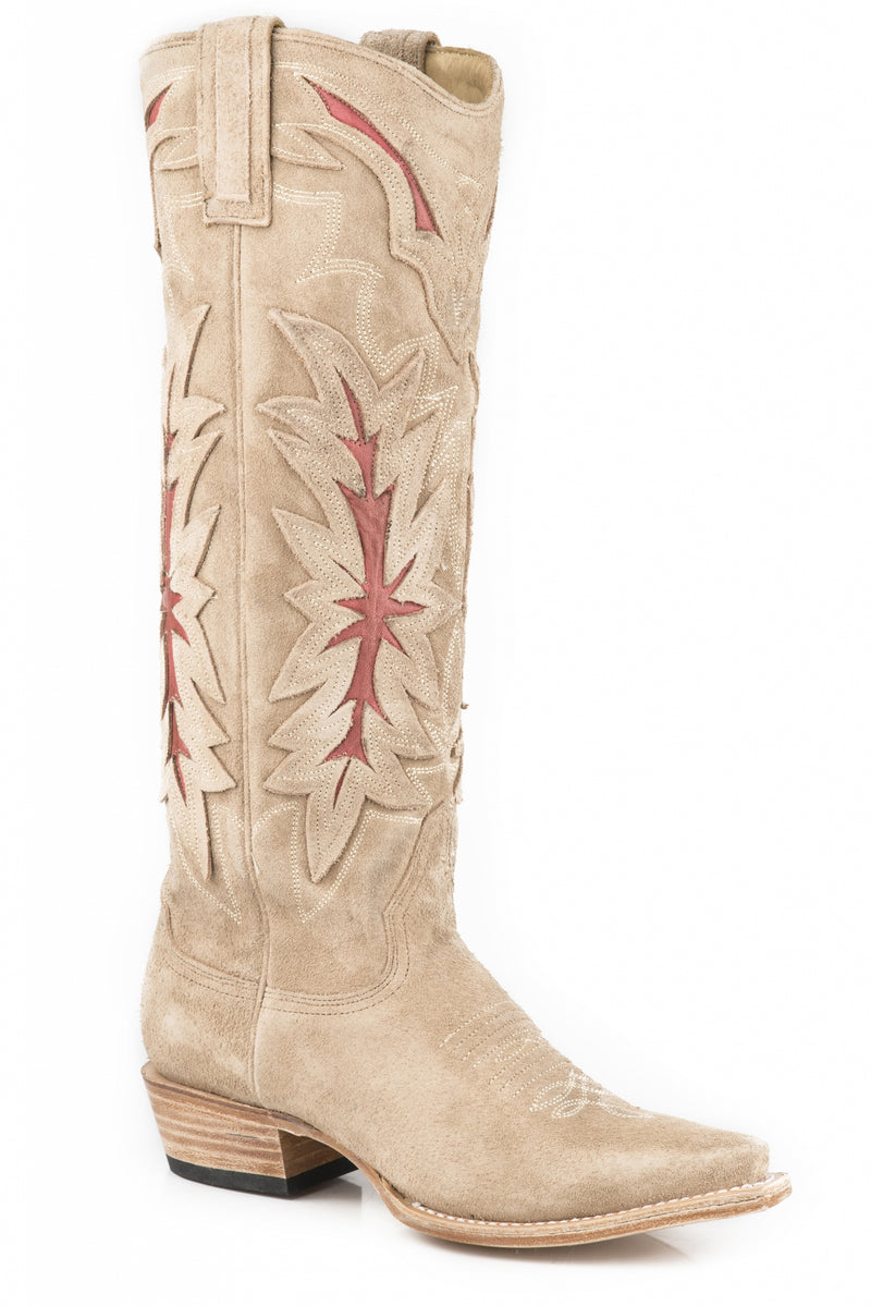 Stetson Ladies Bexley 15" Shaft Snip Toe Boots