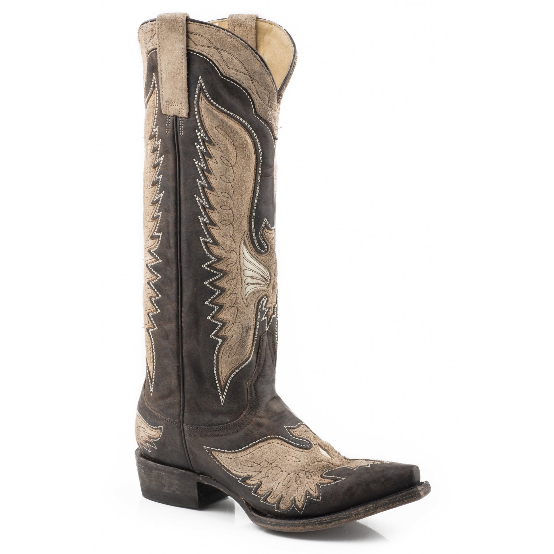 Stetson Ladies Lottie 15" Shaft Snip Toe Boots