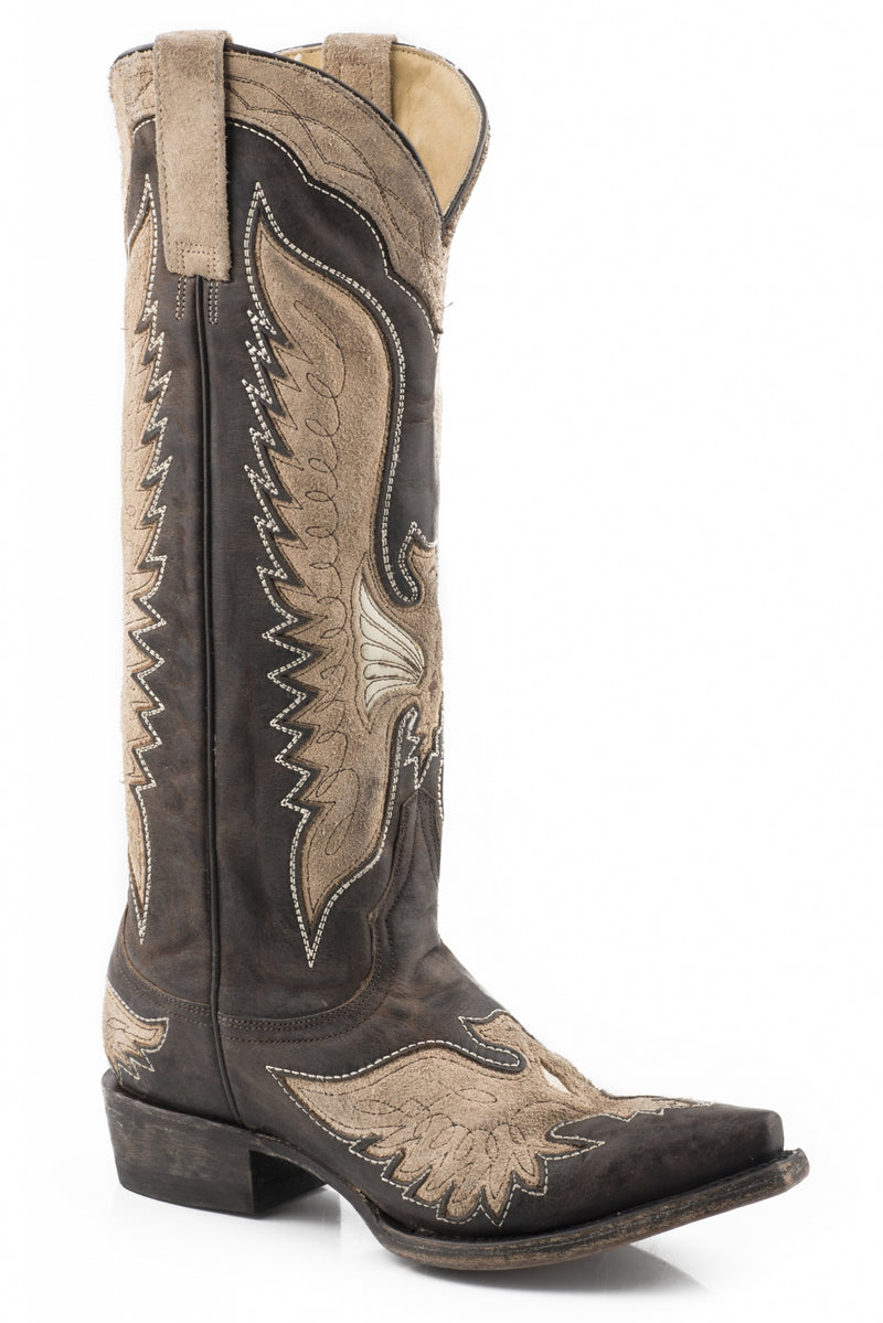 Stetson Ladies Lottie 15" Shaft Snip Toe Boots