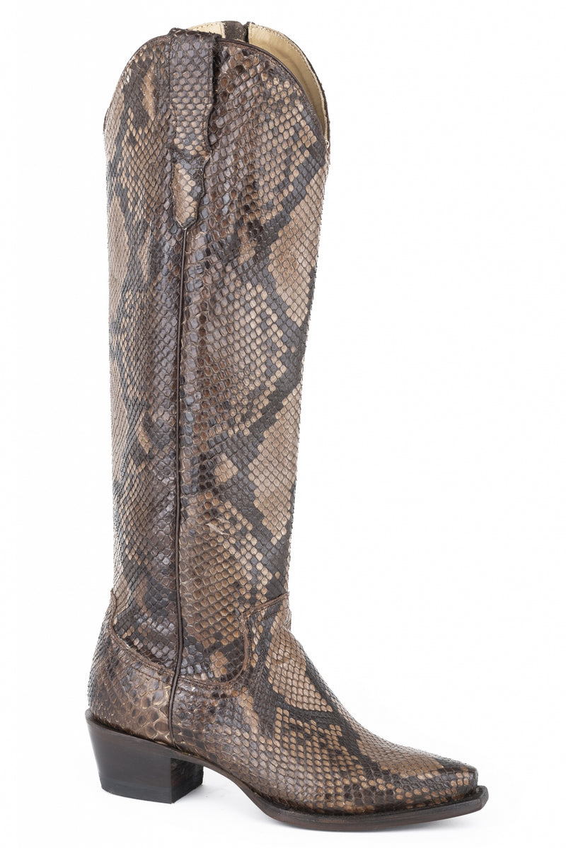 Stetson Ladies Yasmin 18" Shaft Snip Toe Boots