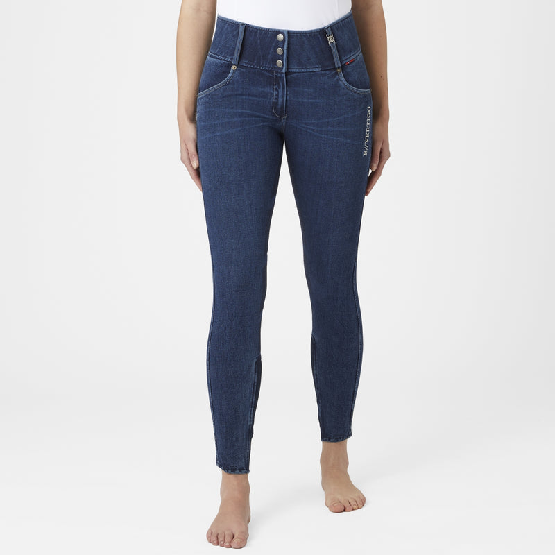 B Vertigo Ladies Dianne Denim Full Seat Breeches