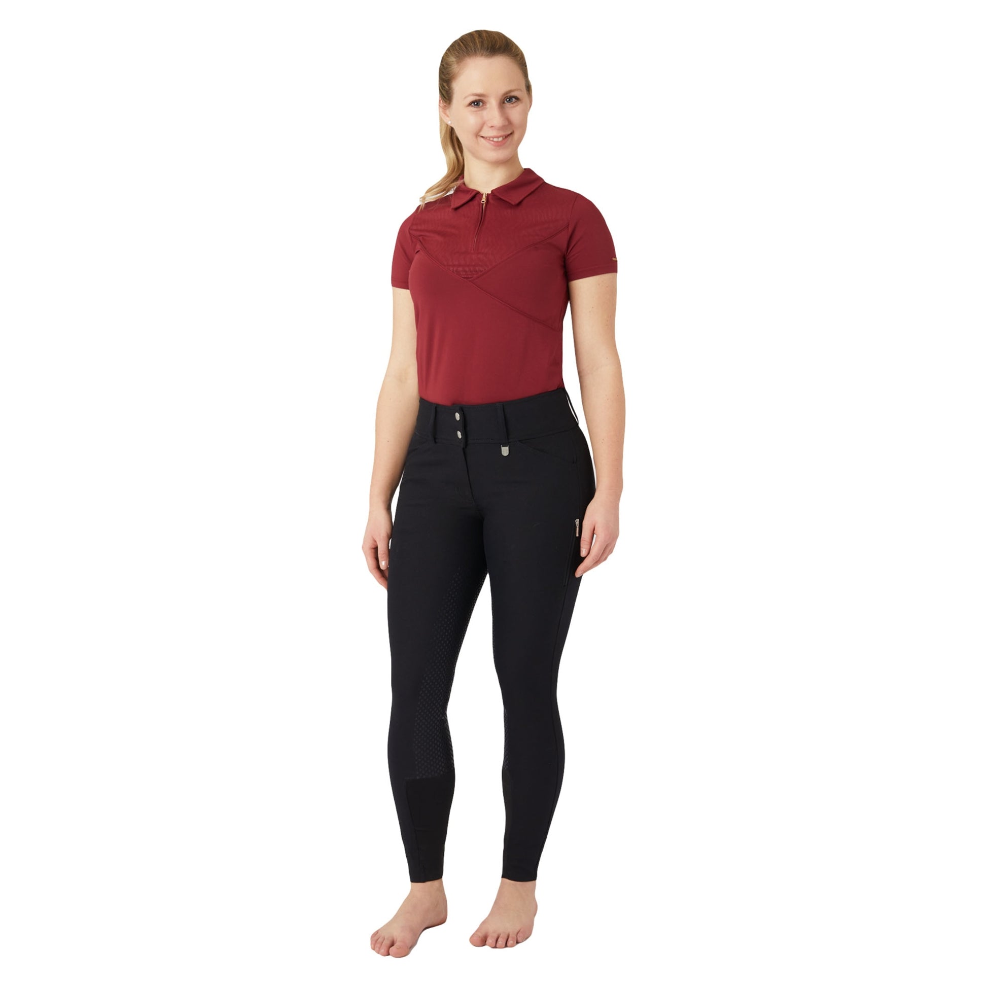 Horze Ladies Grand Prix Pro High Waist Full Seat Breeches