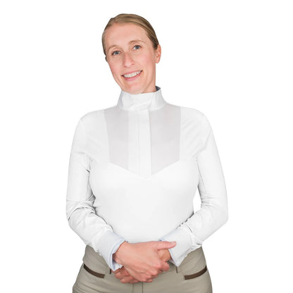 Ovation Ladies Bib Front Long Sleeve Show Shirt