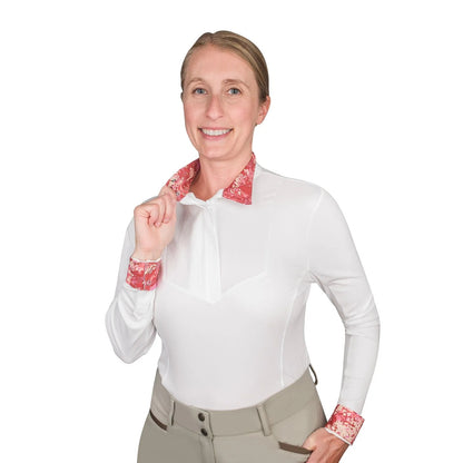 Ovation Ladies Bib Front Long Sleeve Show Shirt