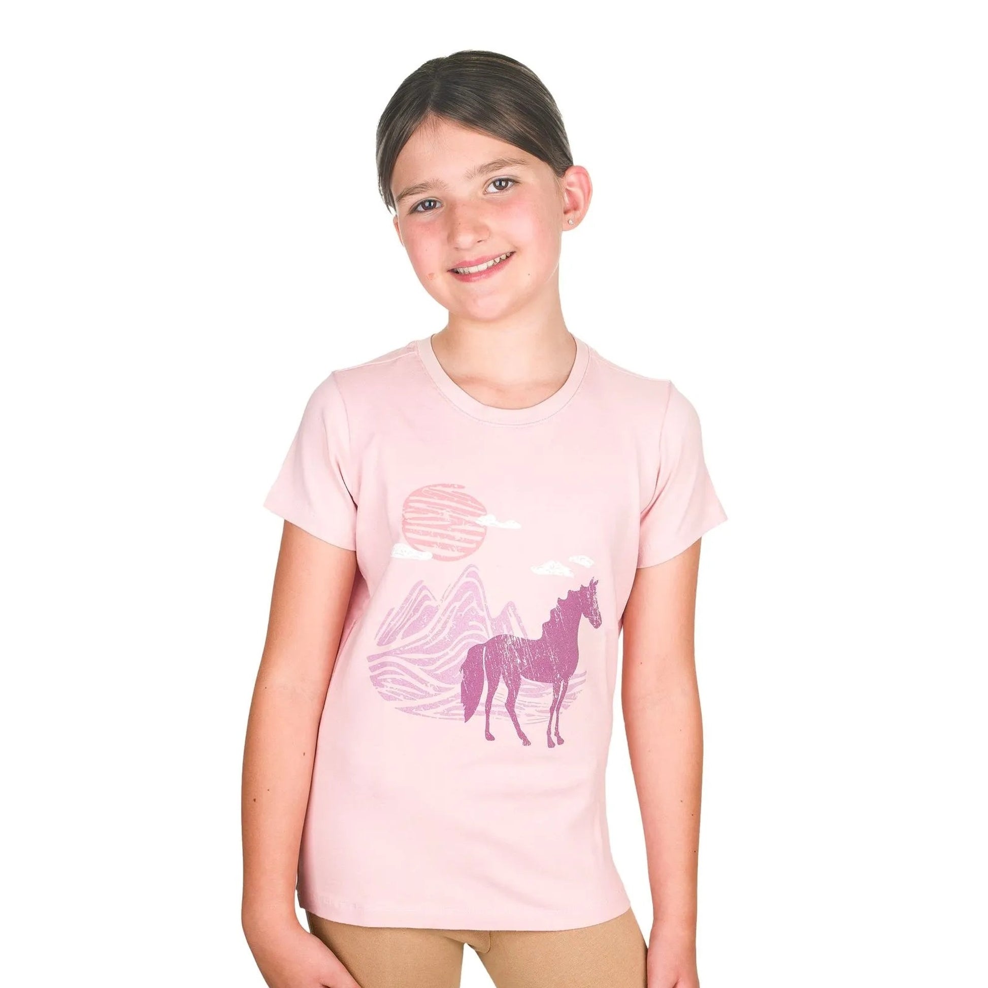 EquiStar Kids Short Sleeve Graphic Tee Shirt