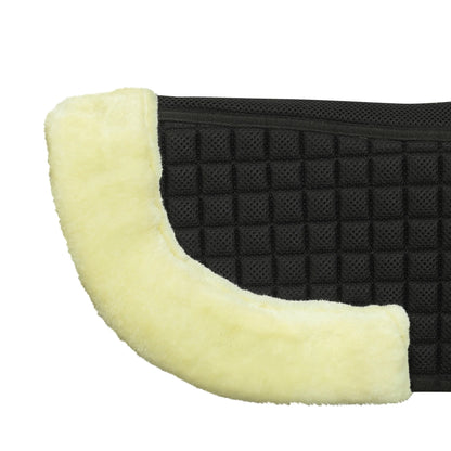 Lettia CoolMax Sherpa Quilted Half Pad with Trim