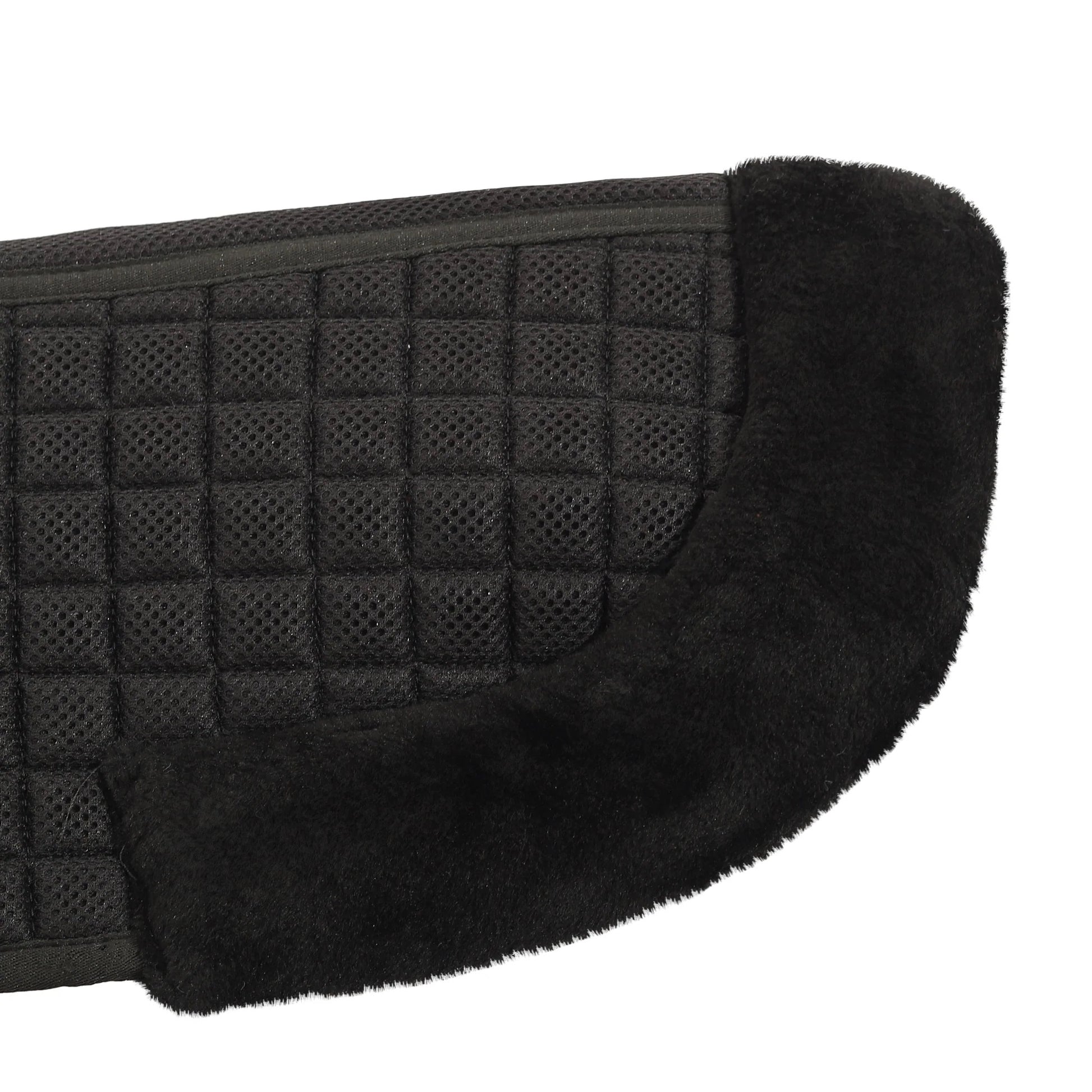 Lettia CoolMax Sherpa Quilted Half Pad with Trim