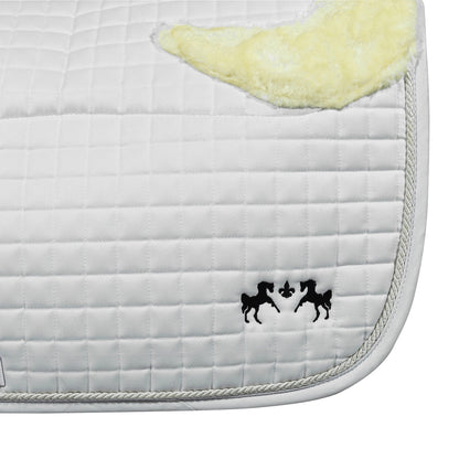 Equine Couture Regal Saddle Pad with Sherpa Fleece and CoolMax lining
