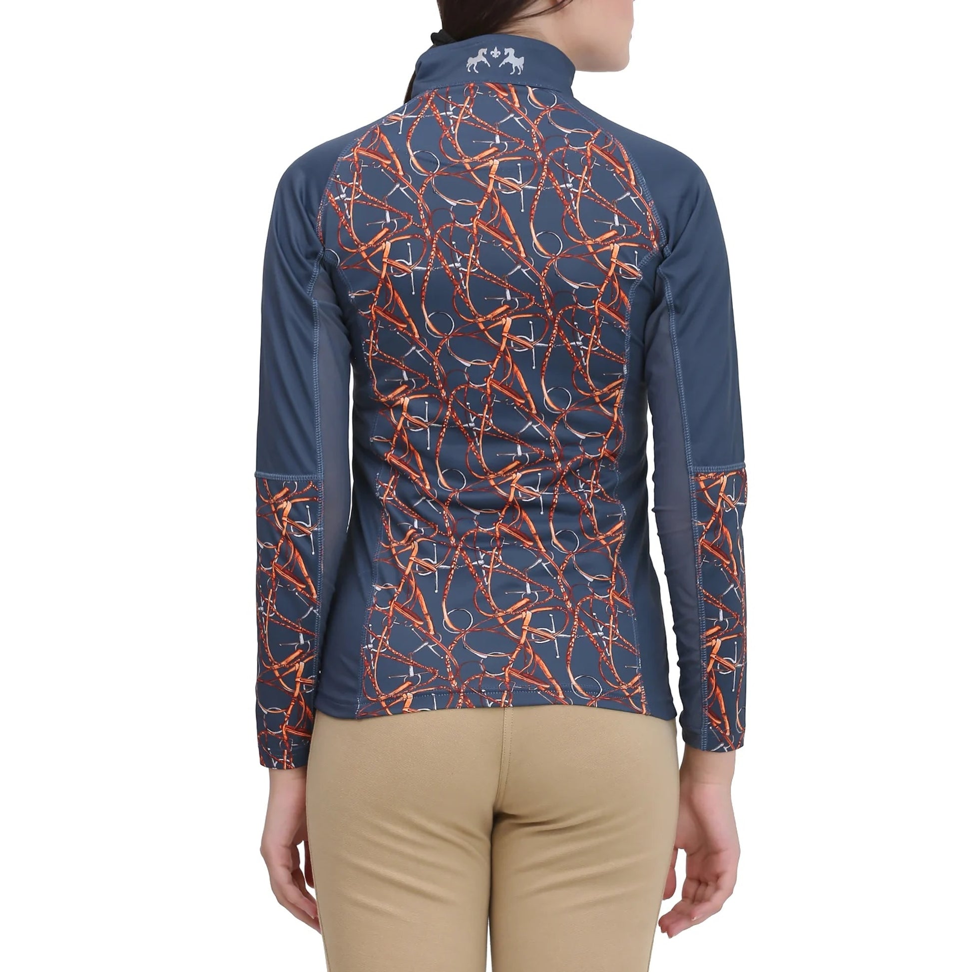 Equine Couture Ladies Snaffle Bridles Sport Shirt