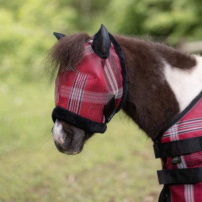 Kensington Miniature Signature Fly Mask with Plush Fl